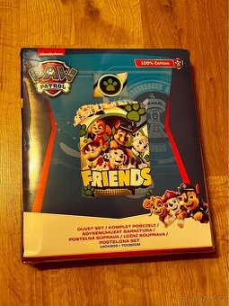 Povlečení Tlapková patrola + 2 prostěradla - NOVÉ