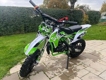 Minicross Gazelle sport 49cc zelená