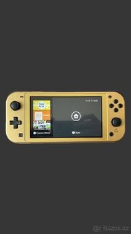 Nintendo Switch Lite Hyrule Edition + Kingdome Come + Hogwar
