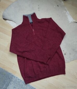 Pánský vlněný svetr vel. L