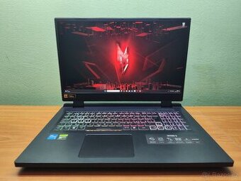 17 Velký Nitro 5,RTX-4gen-140w,i5-12gen,DDR5,1TB,RGB.
