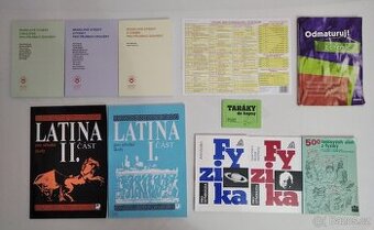 Modelové otázky na 2LF, latina, fyzika, chemie, přehledy