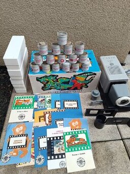 Diax promítačka s pohádkami a knížkami