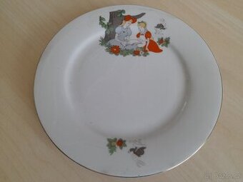 Dětský talířek- Alenka v říši divů