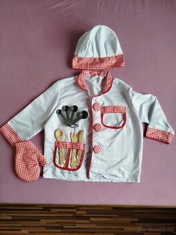 Karnevalový kostým kuchař vel.104.116 na 4-6 let