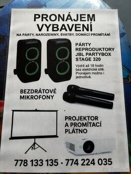 JBL , Promítání ,