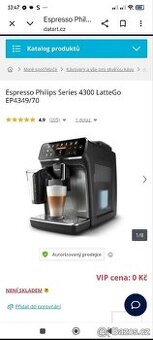 kavovar na nahradni dily