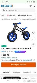 Odrážedlo First bike