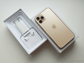 APPLE iPhone 11 Pro 256GB Gold - ZÁRUKA 12 MĚSÍCŮ - KOMPLET
