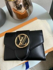 Nádherná černá peněženka Louis Vuitton