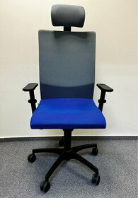 kancelářská židle LD Seating Lextra (šedo-modrá)