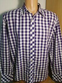 Pánská slim kostkovaná košile J. Devin/L/2x60cm
