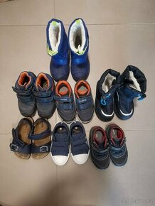 Dětské chlapecké boty vel.24 - 7 párů
