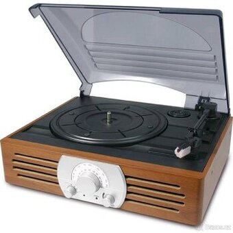 Gramofon Roadstar TTR-8631, plně funkční, pěkný stav