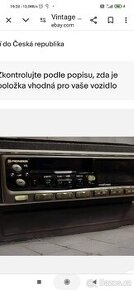 Koupím kazetové autorádio pioneer