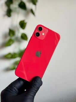 iPhone 12 mini 64GB červený - 100% baterie