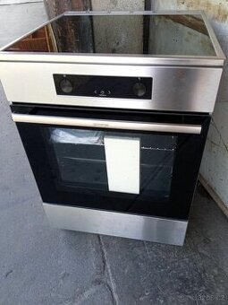 Elektrický nerezový indukční NOVÝ sporák Gorenje ( 60 cm )