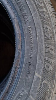 Prodám zimni pneu Matador 215/65/R16C 4ks