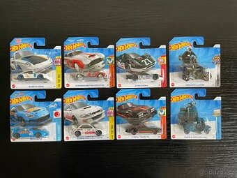 Nové modely HotWheels Nissan Subaru (Cena za vše)