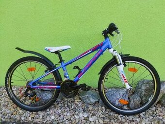 Značkové dětské kolo Superior 24" (modrá/červená)