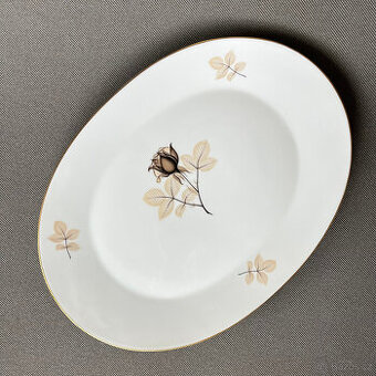 Rosenthal Oválný porcelánový tác 39x28 cm
