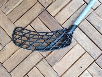 Salming FLOW Ultralite 27 Grey-Black hokejka 96cm