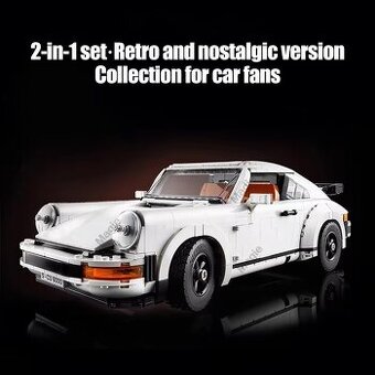 Stavebnice Porsche retro kompatibilní s Lego