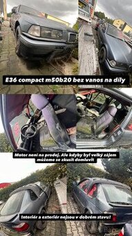BMW e36 compact m50b20 bez vanos
