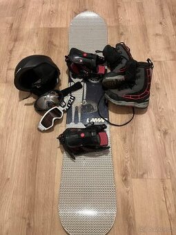 Snowboard+příslušenství