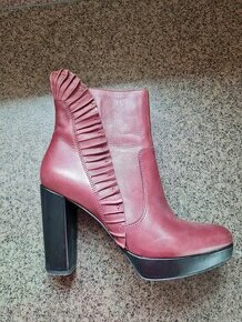 Kožené polokozačky