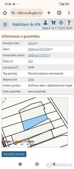 Prodám podíl na lesním pozemku - 1