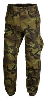 Kalhoty vz. 95 letní se zeleným potiskem