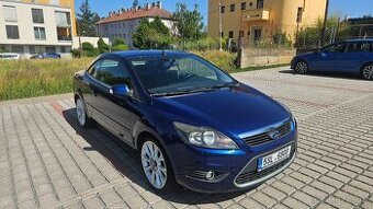 Ford Focus CC/cabrio/modrá/dobrý stav/tažné zařízení