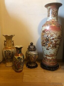 Dekorativní japonské vázy