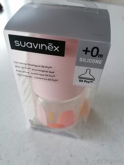 Suavinex kojenecká láhev 150ml fyziolog průtok S