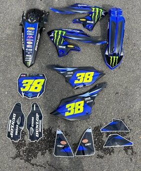 Motokrosové plasty na Yamahu