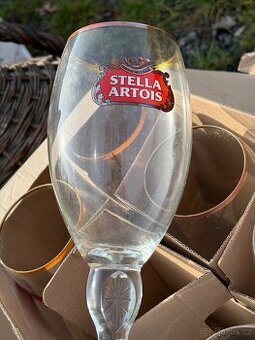 Sada nových sklenic 0,5L, Stella Artois.