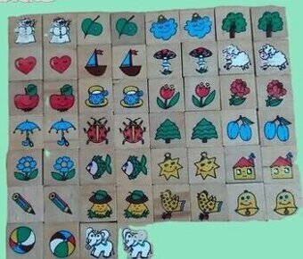 RETRO PEXESO dřevěné