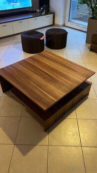 Konferenční stolek Futura 2 barva ořech