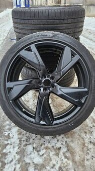 TOP originální ALU kola Jaguar 22" – 5×108, stagge