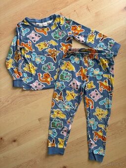 Pyžamo H&M 110/116 Pokémon