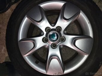 Letní gumy Barum ve velikosti 195/55 + hliníkové disky
