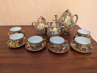Japonská porcelánová čajová souprava