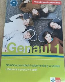 Prodám učebnici Němčiny - Genau 1 - 1