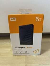 WD My Passport pro Mac 5TB, modrý - 1