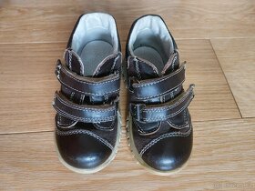 Celokožené dětské boty - 1