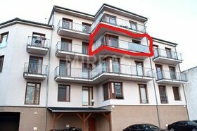 Poděbrady, pronájem bytu 1kk 50 m2 s balkónem 7 m2, okr. Nym