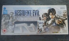 Resident evil hra + zapper na wii - 1