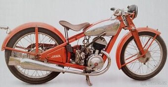 Jawa 250 special přírubová - díly
