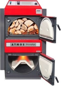 ATMOS DC 32 S kotel na dřevo 35 kW, zplyňovací